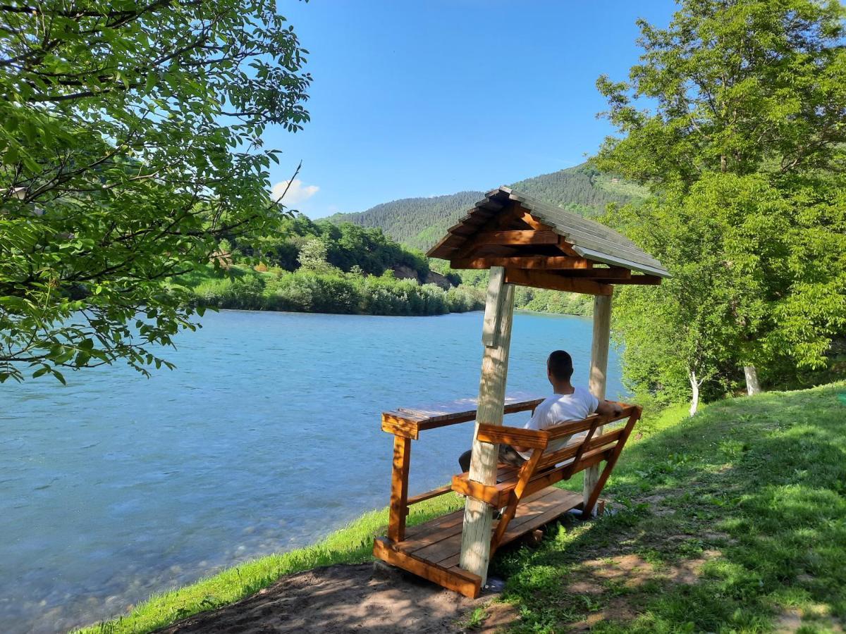 Apartmani Vila Na Drini Фоча Екстериор снимка